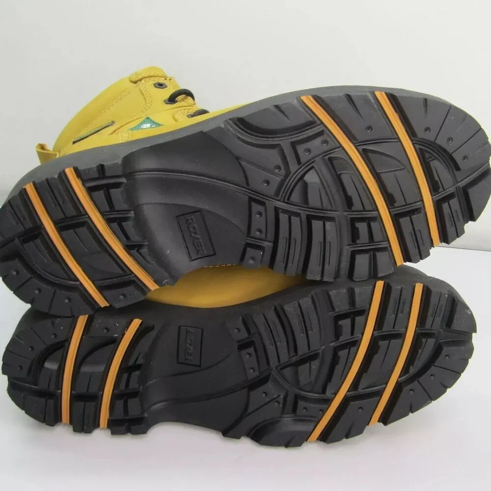 NEW ROYER Mens 8160FLX Work Boots Waterproof Airflow Metal-Free Comfort Size 10 - Picture 7 of 8